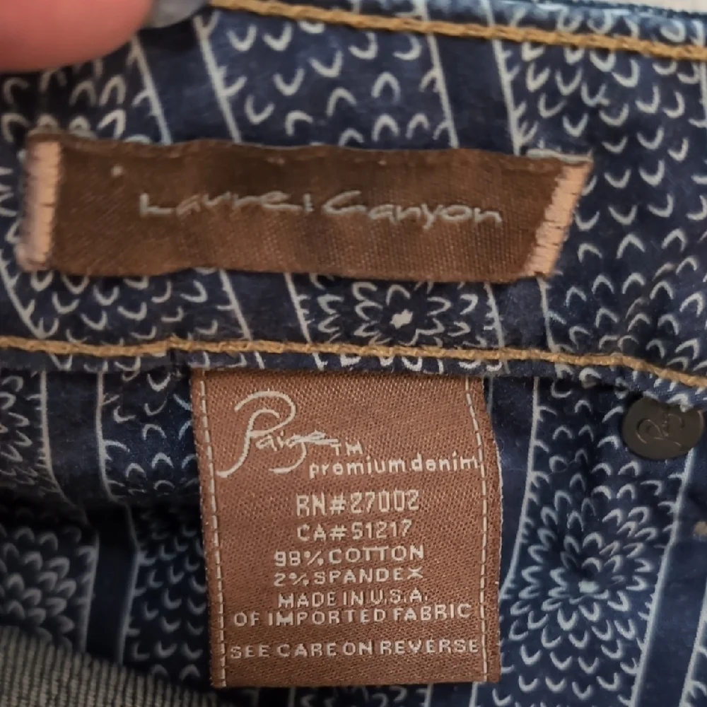 Paige Laurel Canyon Low Rise Bootcut Jeans / Trousers 29 - Picture 7 of 7